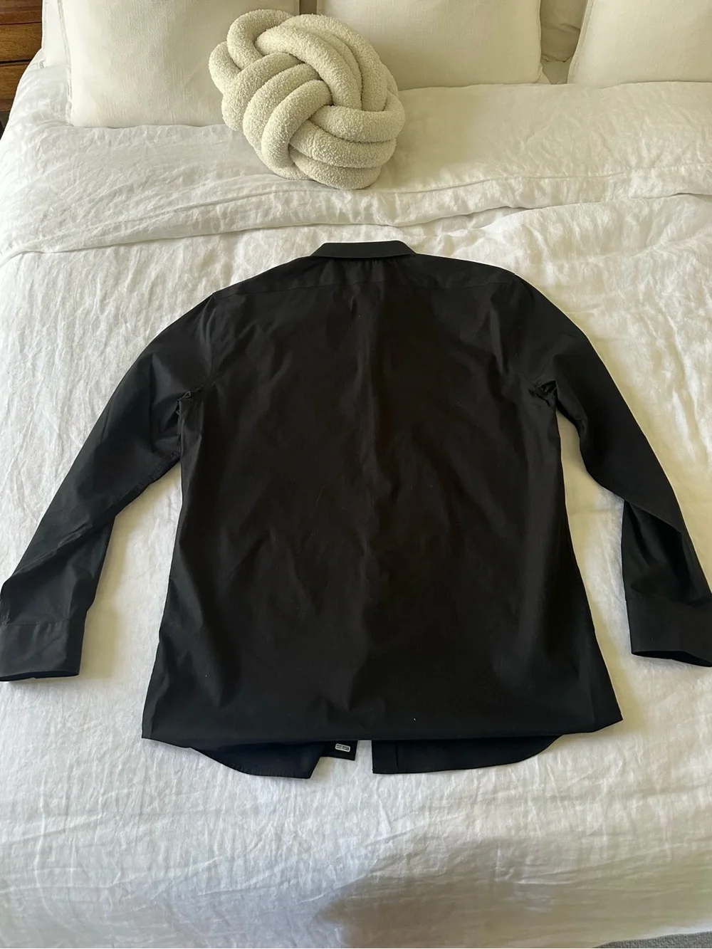Men's Black Banana Republic Dress Shirt L